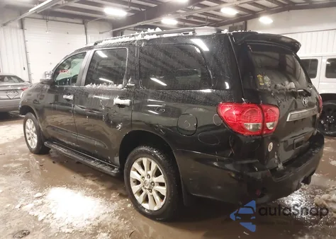2014 Toyota Sequoia Platinum 5.7L V8 z USA, uszkodzony, nr VIN 5TDDY5G16ES101697